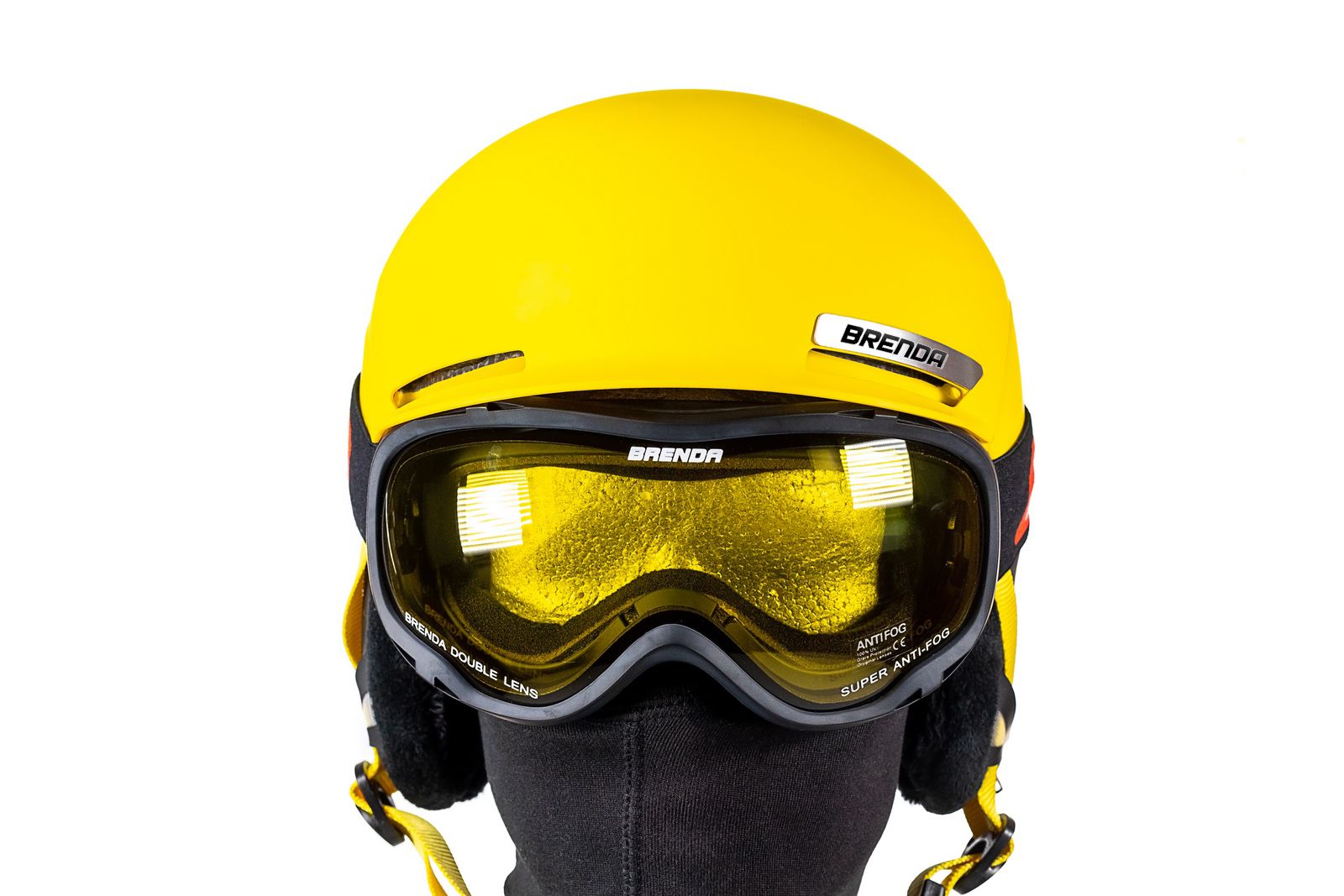 SG167 black-yellow и шлем MONU
